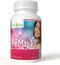 FeMi-12, ayuda a aliviar el período mensual de las mujeres molestias " apoya la menstruación normal (60 cápsulas)