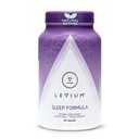Levium Sleep Fórmula Suplemento Silencio Natural Relax Aid Capsules con Melatonina, GABA, L-Theanine, Magnesium ← 60 Cuenta Bottle – 30 Day Supply
