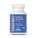 BodyBio Butyrate - Postbiótico para Gut Health, Digestive Support, Bloat, Gas &amp; Constipation Relief, Leaky Gut Repair - Sodium + Butyric Acid Supplement for GI Wellness