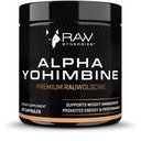 Alpha Yohimbine – Yohimbe Bark Fat Burner, Píldoras de Pérdida de Peso que funcionan rápido - 3er Partido Tested for Purity and Potency, 60 cápsulas por RAW Synergies
