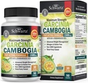 Garcinia Cambogia Píldoras de pérdida de peso - 1500mg HCA Extracto puro - Fast Acting Appetite Suppressant - Fat Burner for Women and Men to Help Lose Weight - Carb Blocker Metabolism Diet Pill - 90 Cápsulas