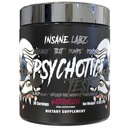 Prueba Psicótica Insane Labz, Energía de Testosterona de Alta Estim y Bomba Boosting Pre-Workout Powder con DMAE Bitartrate, D Aspartic Acid, Creatine HCL y Glycerol Monostearate, 30 Servings, Watermelon