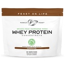 Muscle Feast Grass-Fed Whey Protein Concentrate Powder, All Natural, Hormone Free Pasture Raised Whey Protein Powder for Women &amp; Men, Clean, Non-GMO & Gluten Free Whey Concentrate - Chocolate, 2lb
