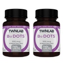 Twinlab B-12 Dots - Energy Production Support Suplementos con Vitamina B12-500 mcg, 250 Tablets (2 Pack)