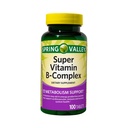 ikj Super Vitamina B-Complex Tabletas Suplemento dietético, 100 Cuenta