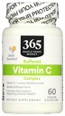 365 by Whole Foods Market, Buffered Vitamin C Complex, Vegan, 60 cápsulas