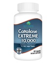 Mejores Naturales de la Tierra Catalase Extreme Suplemento 10,000 con Saw Palmetto, Biotin, Fo-Ti, PABA - Suplementos para el cabello fuerte - 60 cápsulas (30-Day Supply)