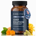Mt. Angel Vitamins - Joint Solution Advanced, with Curcumin C3 Complex, Glucosamine, Hyaluronic Acid, Bromelain, Collagen Type 2 & MSM, Improves Fluidity & Supports Joint Comfort (60 Capsules)