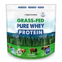 Oportuniteas Grass Fed Whey Protein Powder Concentrate - 1 Ingrediente - Suplemento de proteína pura para la bebida, Smoothie, Shake, Cooking &amp; Baking - Non GMO, Hormone Free &amp; Gluten Free - 2,5 lbs