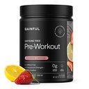 Gainful Caffeine Free Pre Workout Powder with Creatine, Strawberry Lemonade Flavor, Supports Strength, Endurance, " Recovery, BCAAs, Beta Alanine, L-Citrulline, No Artificial Ingredients, 20 Servings