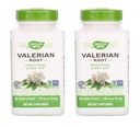 Camino de la Naturaleza Valerian Root 1,590 Milligrams Ayuda tradicional del sueño como suplemento dietético (180 cápsulas veganos) Paquete de 2