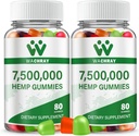Orgánica Gummies Omega 3 6 9 Gummy Omega Suplemento de aceite para adultos (2-Pack) 0401