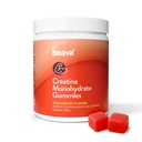 Gummies de Monohidrato de Creatina - 30 Servings - Vacas de Creatina Vegan para el crecimiento muscular, recuperación muscular, recuperación de entrenamiento, resistencia anaeróbica - No Cargando Fase - Sin Bloating - Fresa - Bajo azúcar