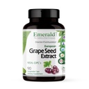 EMERALD LABS European Grape Seed Extract - Antioxidant &amp; Immune Support Supplement - Supports Healthy Blood Flow - 90 Vegetable Capsules (90-Day Supply)