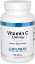 Douglas Laboratories Vitamina C ← Agua-Soluble Antioxidante Suplemento de Apoyo Función Inmunitaria y Curación de Heridos Normal* ← 100 Tablets