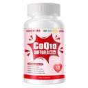 CoQ10-400mg-Softgels con PQQ, BioPerine &amp; Omega-3, Coenzyme Q10(Ubiquinona) Suplemento para Alta Absorción, Potencial Antioxidante, Corazón de apoyo &amp; Producción de energía, 120 Servimientos