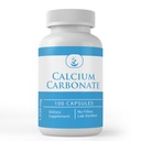 Ingredientes originales puros Carbonato de calcio, (100 cápsulas) siempre puros, sin aditivos ni artillería, Verificado de laboratorio