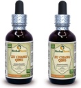 Xu Chang Qing, Paniculate Swallowwort (Cynanchum Paniculatum) Tintura, Dried Root Liquid Extract (Marca Marca: HerbalTerra, Proudly Made in USA) 2x2 fl.oz (2x60 ml)