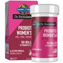 Garden of Life Dr Formulated Once Daily 3-in-1 Completos Prebióticos, Postbióticos " Probióticos para Mujeres, PRE + PRO + Suplemento POSTBIOTIC para Salud Digestiva, Inmune " Vaginal, 30 Day Supply