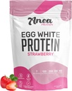 Anea Egg White Protein Powder ← 25g Protein Silencio Dairy Free ← Fat Free ← Amino Acids tención Alto Valor Biológica (1.5 Libra (Pack of 1) (1.5 Libra (Pack of 1), Fresa)