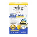 Zarbee's Baby Nighttime Cough Syrup + Immune, Baby Cough Syrup with Dark Honey + Zinc &amp; Chamomile, for Toddlers, No Drugs or Artificial Flavors, Natural Honey Taste, 2 fl. oz