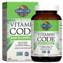 Jardín de la Vida Complejo de vitamina B, 120 cápsulas veganos, vitaminas de alta potencia para la energía &amp; metabolismo con B6, Folate &amp; B12 como metilcobalamin Plus Probióticos