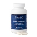 Dr Amen BrainMD ProBRAINbiotics - 3 Billones CFU, 60 cápsulas - Promociona Gut Health - Gluten Free - 60 Servimientos