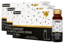 Bebida de colágeno líquido de diamante, 15000 mg Péptidos de colágeno marino hidrolizado con vitamina C, granada, uñas sanas de piel de pelo Juntas Soporte de huesos, 50 ml x 10 botellas (3 cajas)