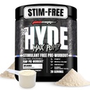 PROSUPPS Mr. Hyde Max Pump Pre Workout Powder - Stim-Free Preworkout Supports Blood Flow, Muscle Volume &amp; Endurance - Caffeine-Free Nitric Oxide Gym &amp; Fitness Supplements (Unflavored, 20 Servings)