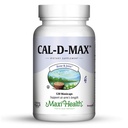 Maxi Health Cal-D-Max - Citrato de calcio - con vitamina D3 - Soporte de huesos - 120 cápsulas - Kosher