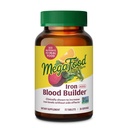 MegaFood Blood Builder Iron Suplemento para Hombres Mujeres - Aumentar los niveles de hierro sin efectos secundarios - Combate Fatiga - Vitamina B12, ácido fólico &amp; vitamina C - Vegan - 72 Mini Tabletas (36 Servimientos)
