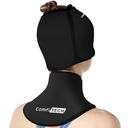 ComfiTECH Cold Cap y Neck Ice Pack Wrap Gel Combo, Paquete de Cuidado para Cabeza y Cervical, Medium