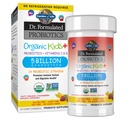 Garden of Life Kids Probiotics, Dr. Formulated Probiotics Organic Kids+ Vitamina C & D, Strawberry Banana, Gluten Dairy &amp; Soy Free Immune &amp; Digestive Health Supplement, 30 Chewables (Shelf Stable)