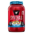 BSN SYNTHA-6 Polvo Proteína Premium con 6g de fibra, Whey Protein, Micellar Casein, Milk Protein Isolate Blend, 5g Fat, Fruity Cereal, 28 Servings (Packaging May Vary)