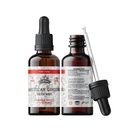American Ginseng Tincture Extract, Organic American Ginseng (Panax Quinquefolius) Dried Root Supplement, Non-GMO in Cold-Presed Organic Vegetable Glycerin 700 mg, 2 oz (60 ml)