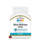 21st Century Slow Release Iron Tablets, 60 Cuenta (Pack of 3)