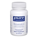 Encapsulaciones puras Resveratrol - Cardiovascular, Cellular Health & Memory Support* - 40 mg Trans-Resveratrol - Suplemento de antioxidantes - Gluten Free " Non-GMO - 120 Capsules