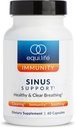 Equilife Sinus Support Suplemento con Berberine, NAC, Licorice Root y Antioxidante Rich Herbal Blend, Fórmula basada en plantas para el equilibrio estacional, Gluten Free, Soy &amp; Dairy Free, 20 Servimientos