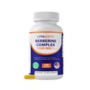 Berberina vitamática con canela de Ceylán, 1500mg, 240 cápsulas vegetarianas, no GMO, sin gluten