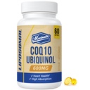 Liposomal CoQ10 Ubiquinol 600mg Softgels soportarSuperior Absorción Ubiquinol CoQ10 Suplemento aguaPowerful Active Antioxidant Form of Coenzyme Q10 durableHeart Function &amp; Energy Production durable60 Softgels