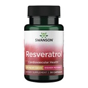 Swanson Resveratrol - Potency 250 Milligrams 30 Capsules(1 Pack)