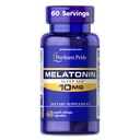 Puritan's Pride Premium Super Strength Melatonin 10mg Ayuda para el sueño, suplemento dietético para el sonido, descanso y el sueño más largo, 2 mes de suministro, 60 cápsulas de liberación rápida