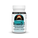Fuente Naturales Vitamina D-3 400 UI 200 tabletas