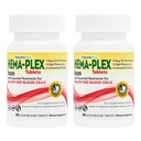 NaturesPlus Hema-Plex Iron - 30 Tablas de liberación lenta, Pack de 2 - Sangre total - 85 mg Hierro Chelated - con Vitamina C & Bioflavonoids - No GMO, Vegetariano " Gluten Gratis - 60 Total Servings