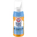 ARM & HAMMER Sencillamente Saline Daily Care Nasal Mist, Drug-Free Non-Drowsy Saline Spray for Instant Nasal Congestion and Allergy Relief, Use tan a menudo como se necesita, Apto para usar si embarazada, 1.6 oz