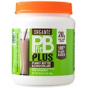 Pantalones de cacahuate orgánico PBfit Vegan &amp; Chocolate Plus Polvo, 1 Libra