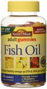 Nature Made Fish Oil Adult Gummies - Orange Lemon & Strawberry Banana 90 Ct, Pack de 2