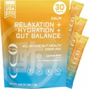 Calma Gut Salud Bebida Mezcla de la Salud de la Manta Prebióticos,Probióticos Gut Salud para Mujeres &amp; Hombres VidaL-Theanine &amp; Magnesium permanente Salud Digestiva > Apoyo al Mood, Relajación & hidratación