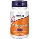 AHORA Suplementos de alimentos, Policosanol 10 mg, Blend of Long-Chain Fatty alcohols (LCFAs) derivados de la caña de azúcar, 90 cápsulas de verduras