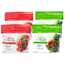 JuicePlus+ Frutas &amp; Hortalizas Lágrimas blandos - Fruta vegana sabrosa, Vitaminas Gummy vegetariana para adultos &amp; niños - 4 meses de suministro 4 paquetes (2 de cada sabor)